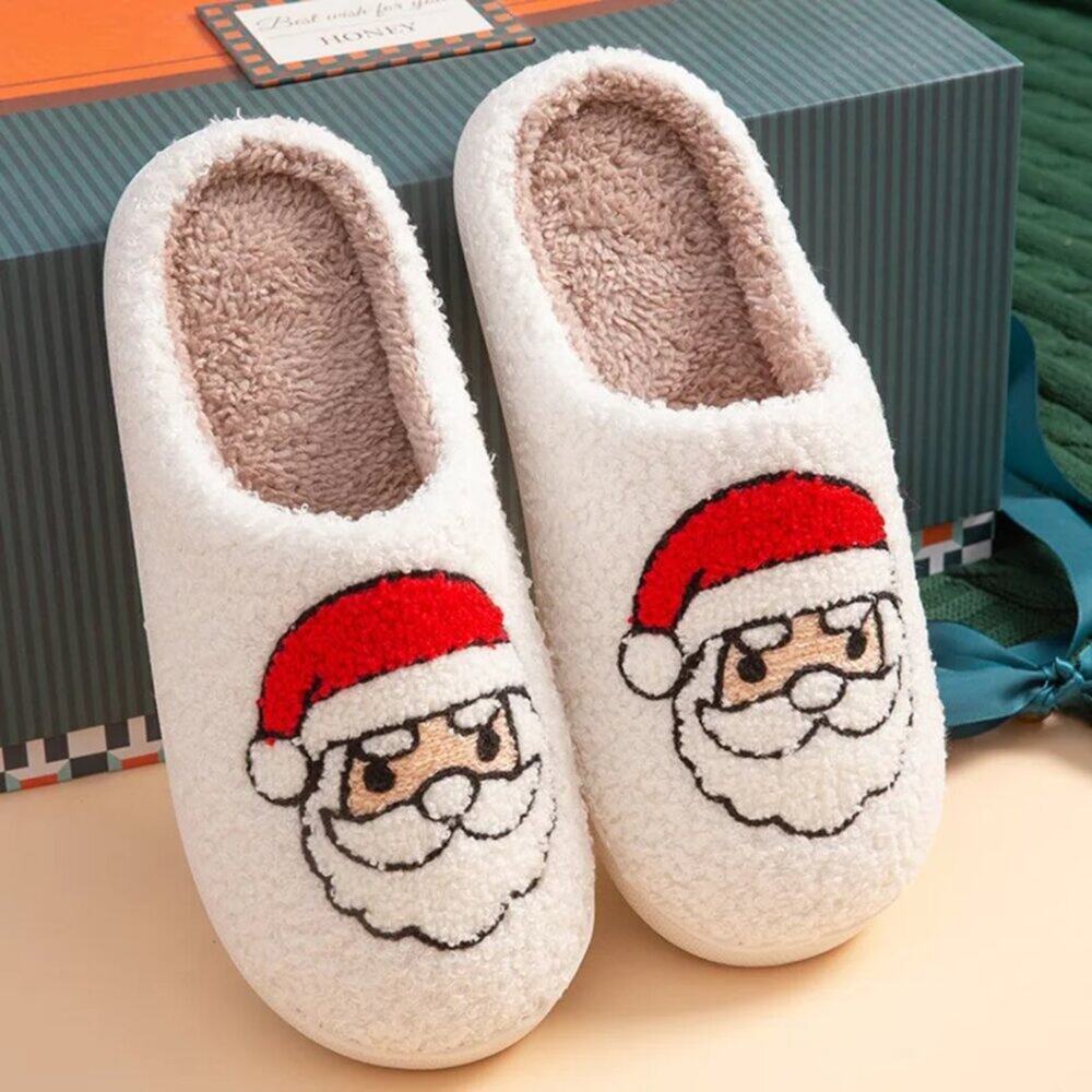 2/$30 NEW Christmas Santa Slippers - Picture 7 of 11